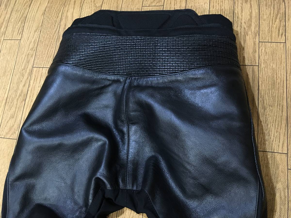 HYOD 牛革パンチングレザー ブーツアウト ライディングパンツ Mサイズ 