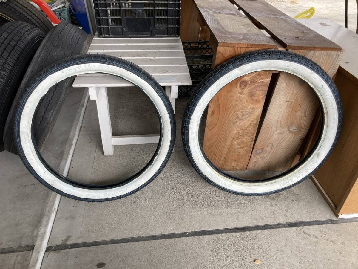 スーパーカブ カブ タイヤ 2.25 17 2.50 17 ホワイトリボン C100 C50 タイヤ 2.25-17 2.50-