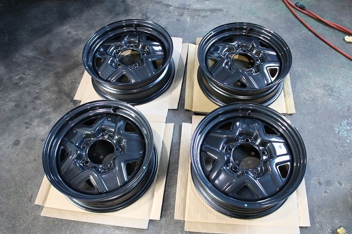 純正鉄ホイール ジムニー 新車外し JB64 16インチ 5.5J ＋22 5穴 PCD139.7