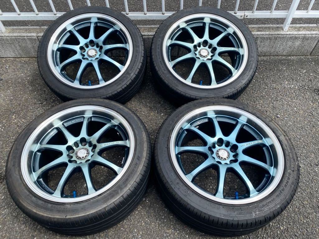 日本製！限定カラー 深リム WORK emotion XD9 ワーク エモーション 18 