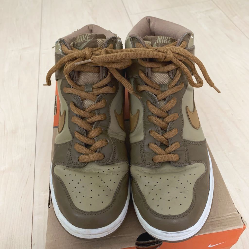 2002年製NIKE DUNK HIGH MAPLEナイキ ダンクハイメープル 28㎝ 着用 