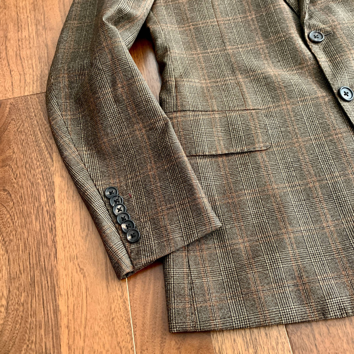 ポールスミス Paul Smith ロロピアーナ 黒 ストライプ - ロロピアーナ