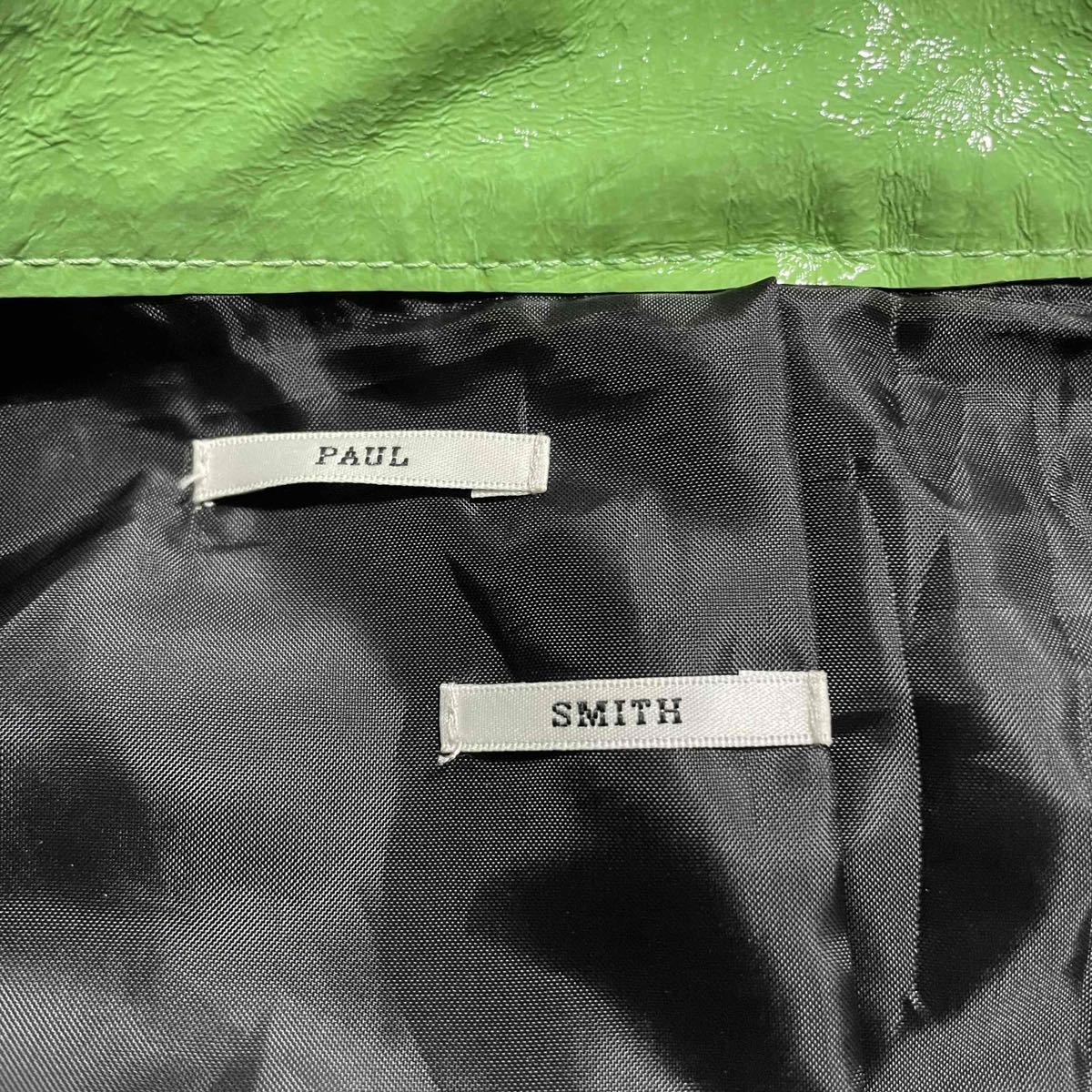 希少L☆ポールスミス:Paul Smith『エナメルコーティング』豚革 ピッグ 