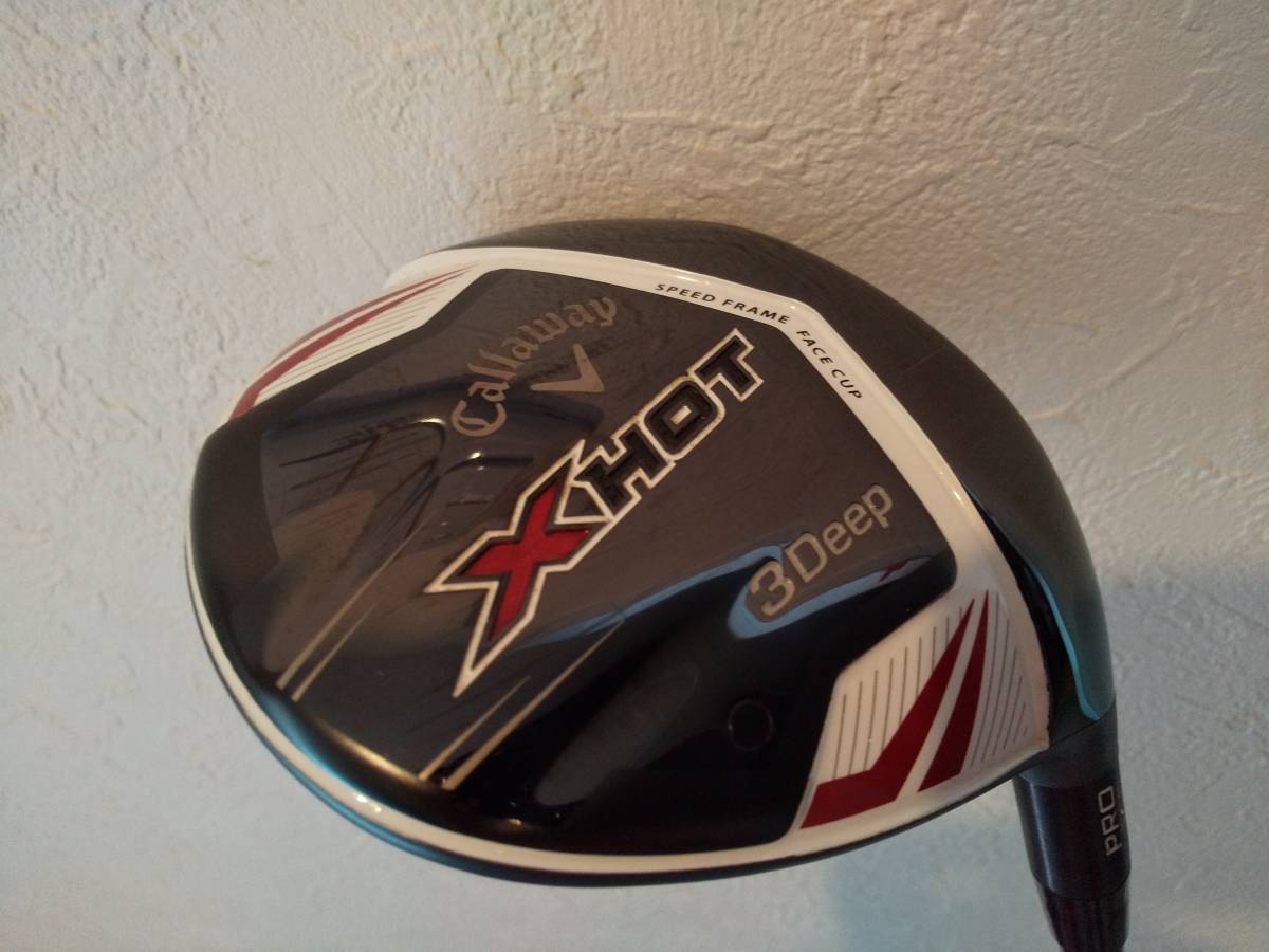 新作，2026 X HOT PRO 3Deep 飛びます(キャロウェイ)｜売買されたオークション情報、yahooの商品情報をアーカイブ公開 - オークファン 男性右きき用