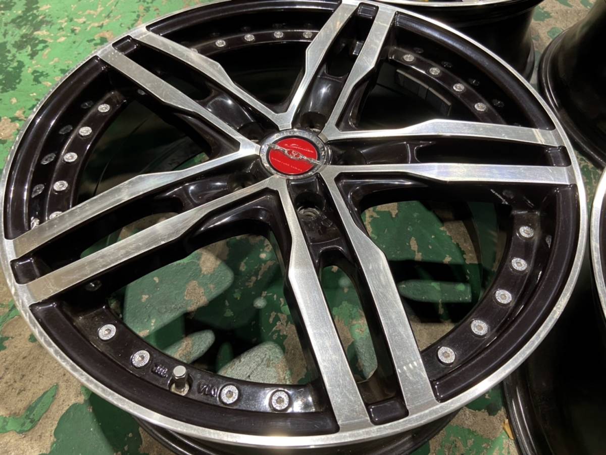 AME シャレン 19インチ 5穴 114.3 4本セット