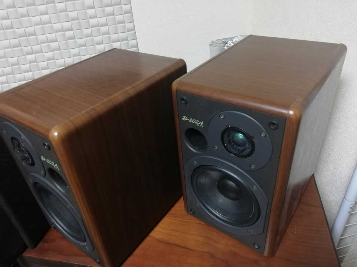 オンキョー スピーカー D-202A LTD エッジ張り替え ツイーター変更強化