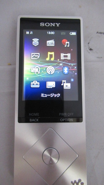 SONY ソニーWALKMAN/ウォークマン 32GB NW-A16 デジタルオーディオプレーヤー シルバー　動作確認済み 32GB &frasl; ウォークマン レッド BM ハイレゾ音源