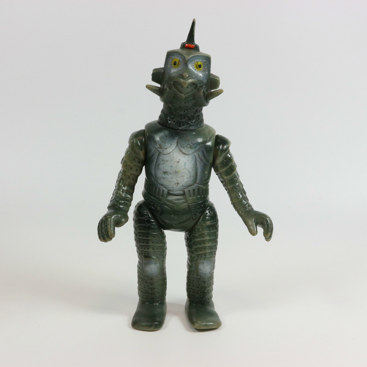 当時物　マルサン製　ガルバン　＜ジャンク品＞　スタンダードサイズ　ブルマァク ブルマァク ジャイアントサイズ ガルバン ソフビ キャプテンウルトラ