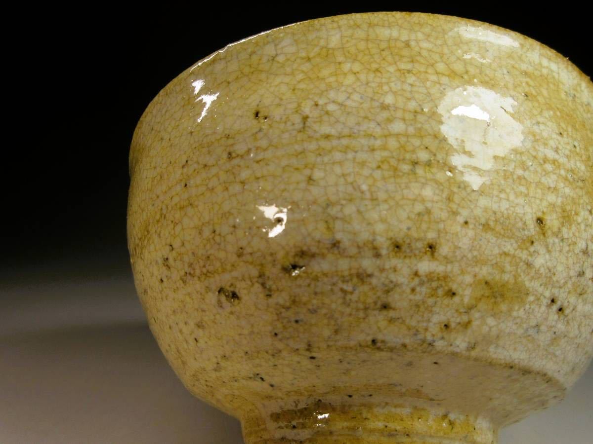 漸】江戸時代中期～後期 萩茶碗 古萩茶碗 萩焼 古美術 茶道具 時代箱