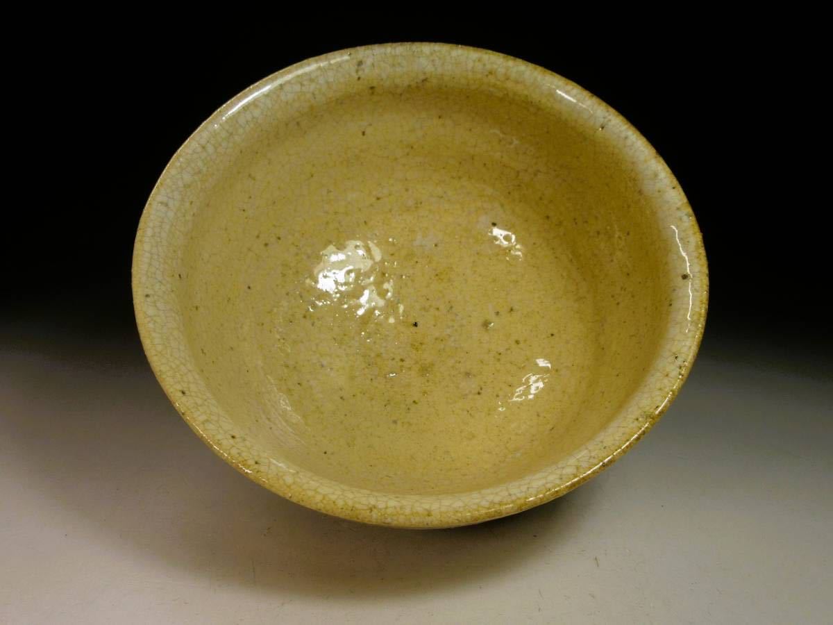 漸】江戸時代中期～後期 萩茶碗 古萩茶碗 萩焼 古美術 茶道具 時代箱