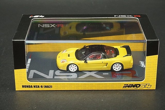 INNO MODEL イノモデル 1/64 HONDA ホンダ NSX-R NA2 イエロー IN64 