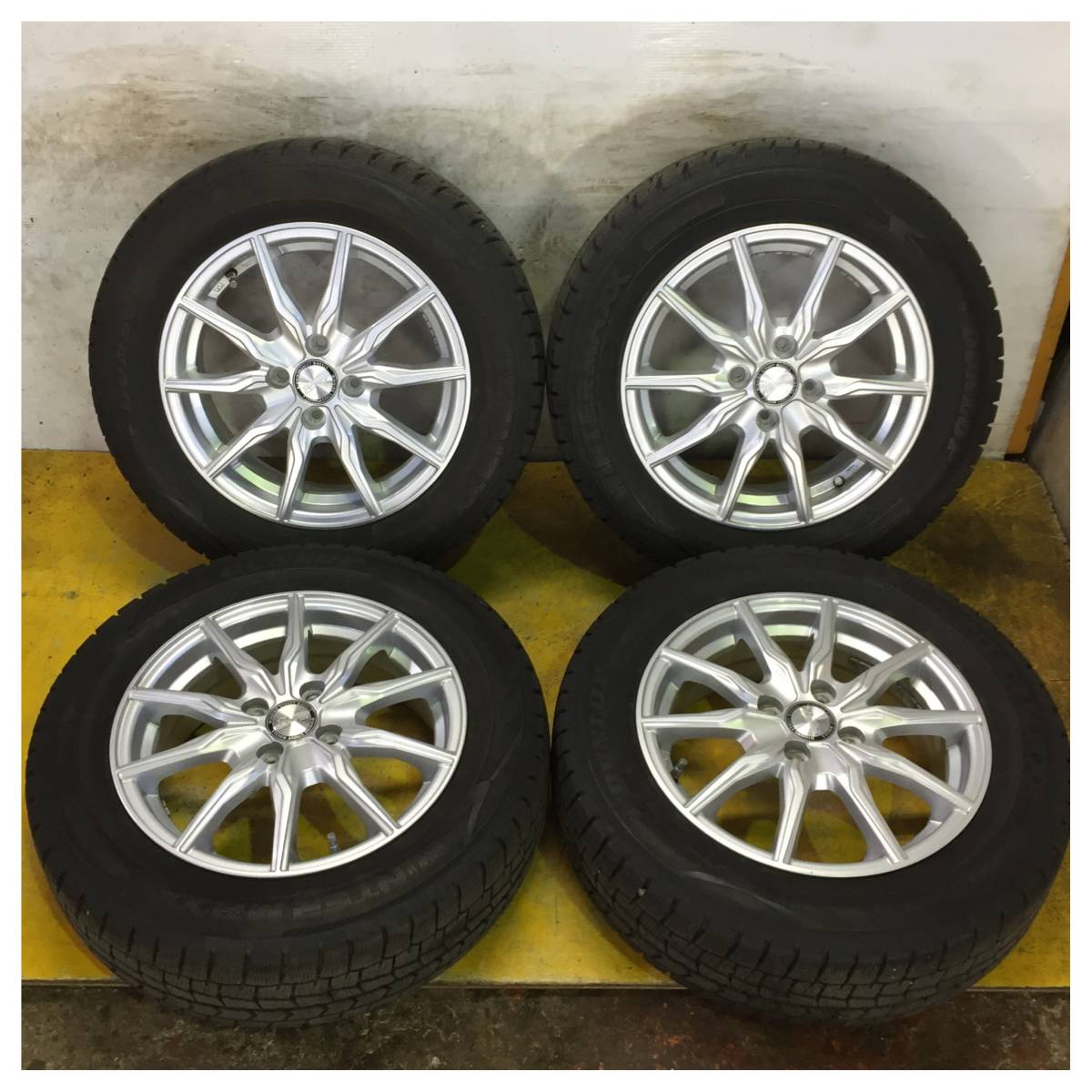 深リム CARVING 日本製 マルチピース 15インチ 8.5J PCD139.7 6穴