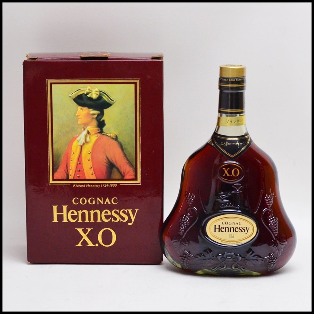 未開栓 ヘネシー XO グリーンボトル 金キャップ 外箱付属 700ml 40度