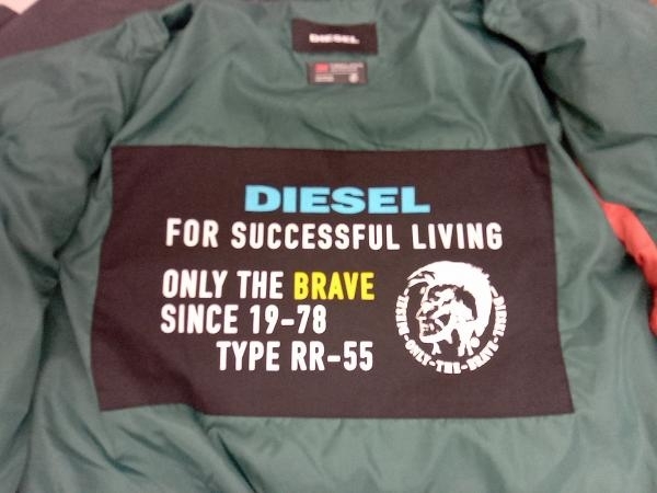 DIESEL ディーゼル ダウンジャケット ナイロン(中綿ナイロン) 黒 TYPE 