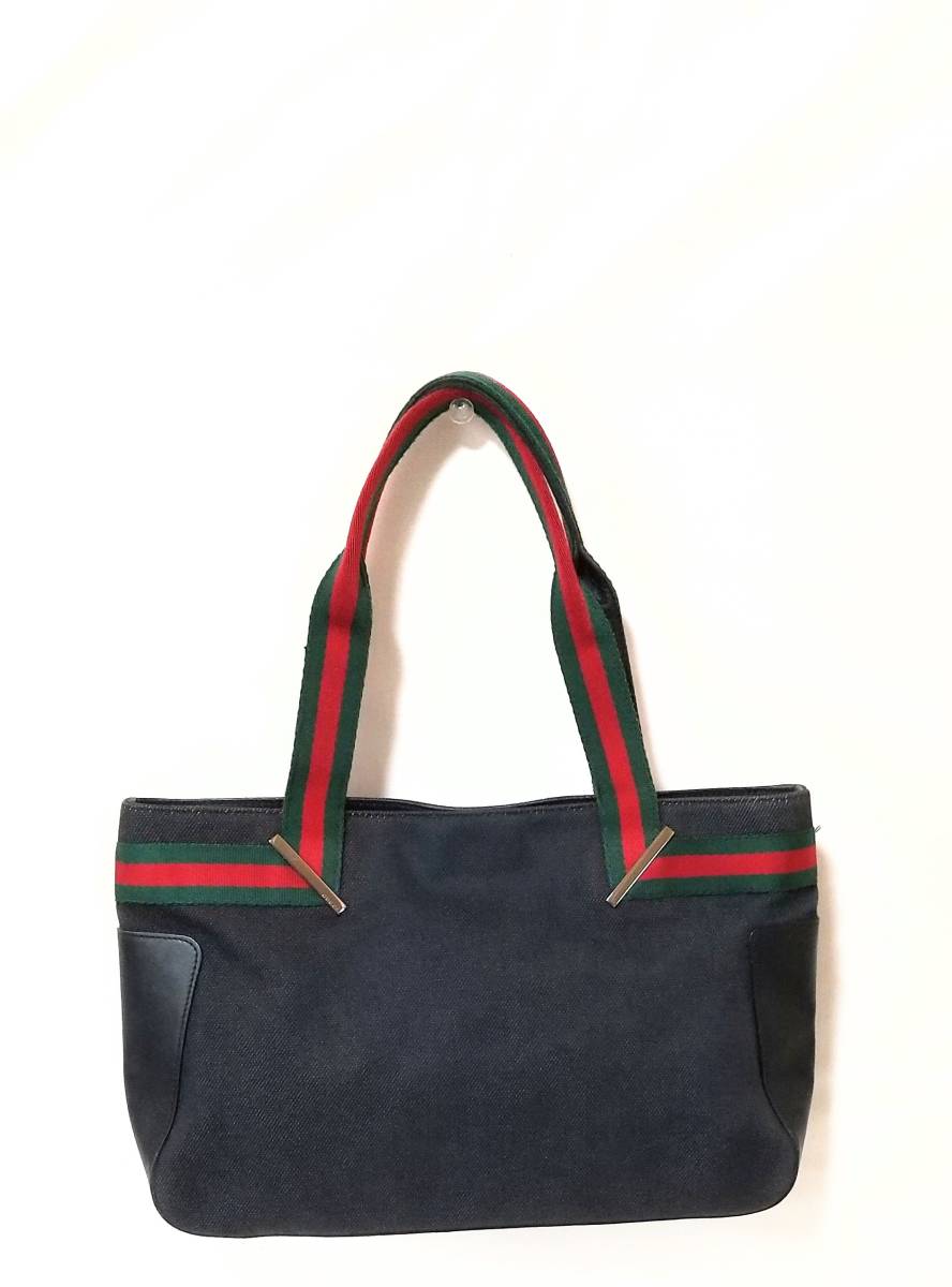 最新作，高品質 「美品」GUCCI（グッチ）シェリーライン/デニムレザー