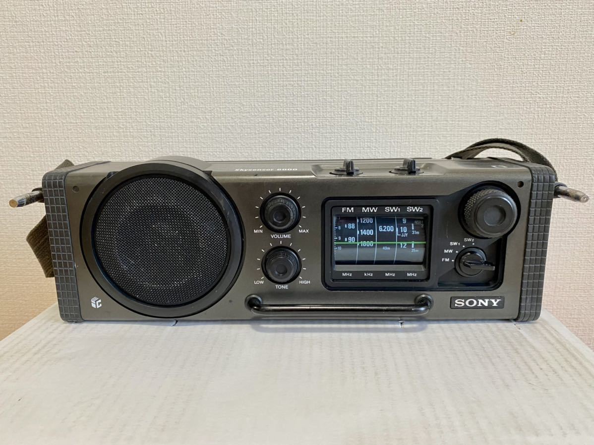 SONY ソニー ICF-6000 中古品 SONY ICF-6000 ソニー FMのみ受信確認済 SONY