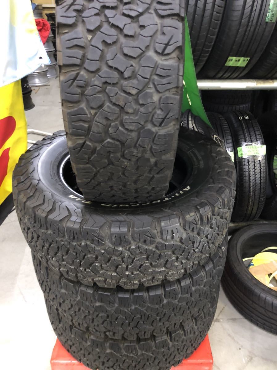 ●2162●BFグッドリッチKO2 265/65R17 4本2018年製造 トレッド面のみシワ少し有り　岐阜県から