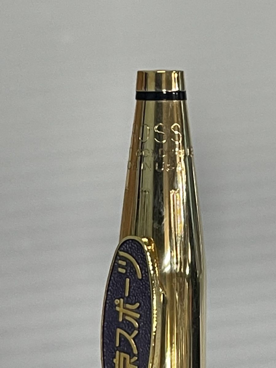 クロス CROSS 旧筆記体ロゴ 東京スポーツ V20 18KT GOLD FILLED