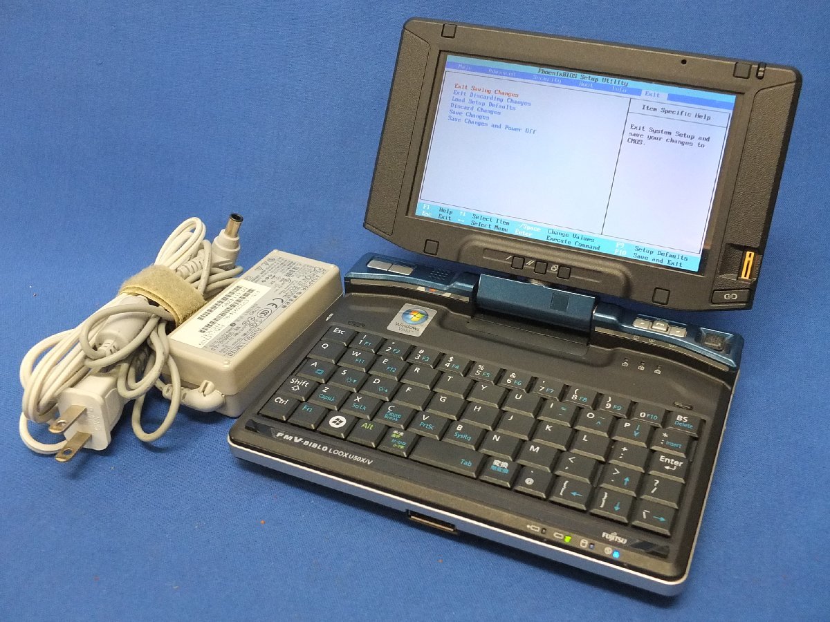 ジャンク☆FUJITSU 富士通 FMV-BIBLO LOOX U50X/V Windows Vista FMV