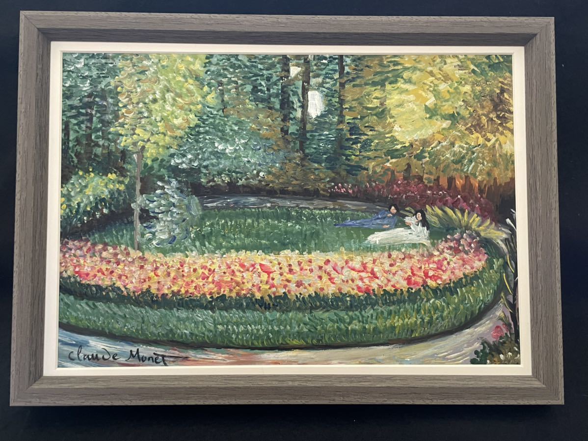 クロード・モネ 肉筆絵画 睡蓮 Claude - Yahoo!オークション Monet