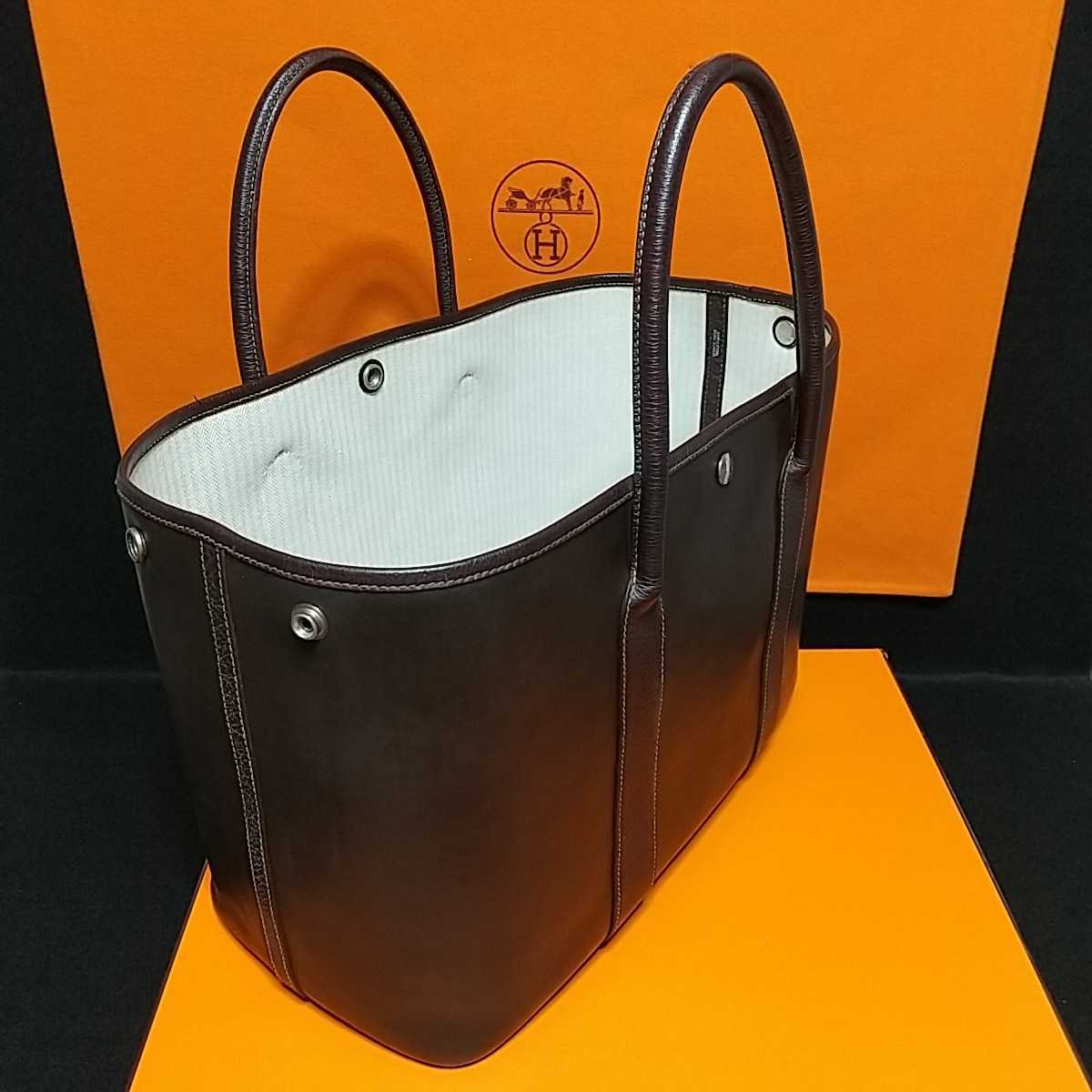 1円～♪美品♪本物♪ HERMES エルメス ガーデンパーティ PM ガーデン