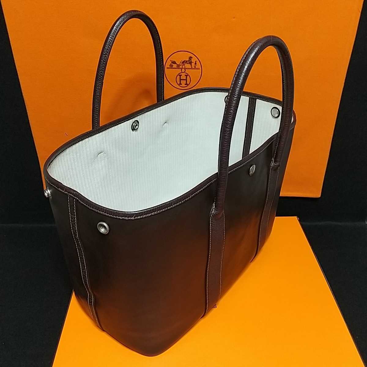 1円～♪美品♪本物♪ HERMES エルメス ガーデンパーティ PM ガーデン