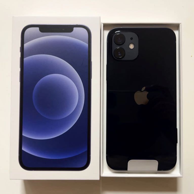 新品未使用】 iPhone12 64GB ブラック 黒 au SIMフリー ネットワーク