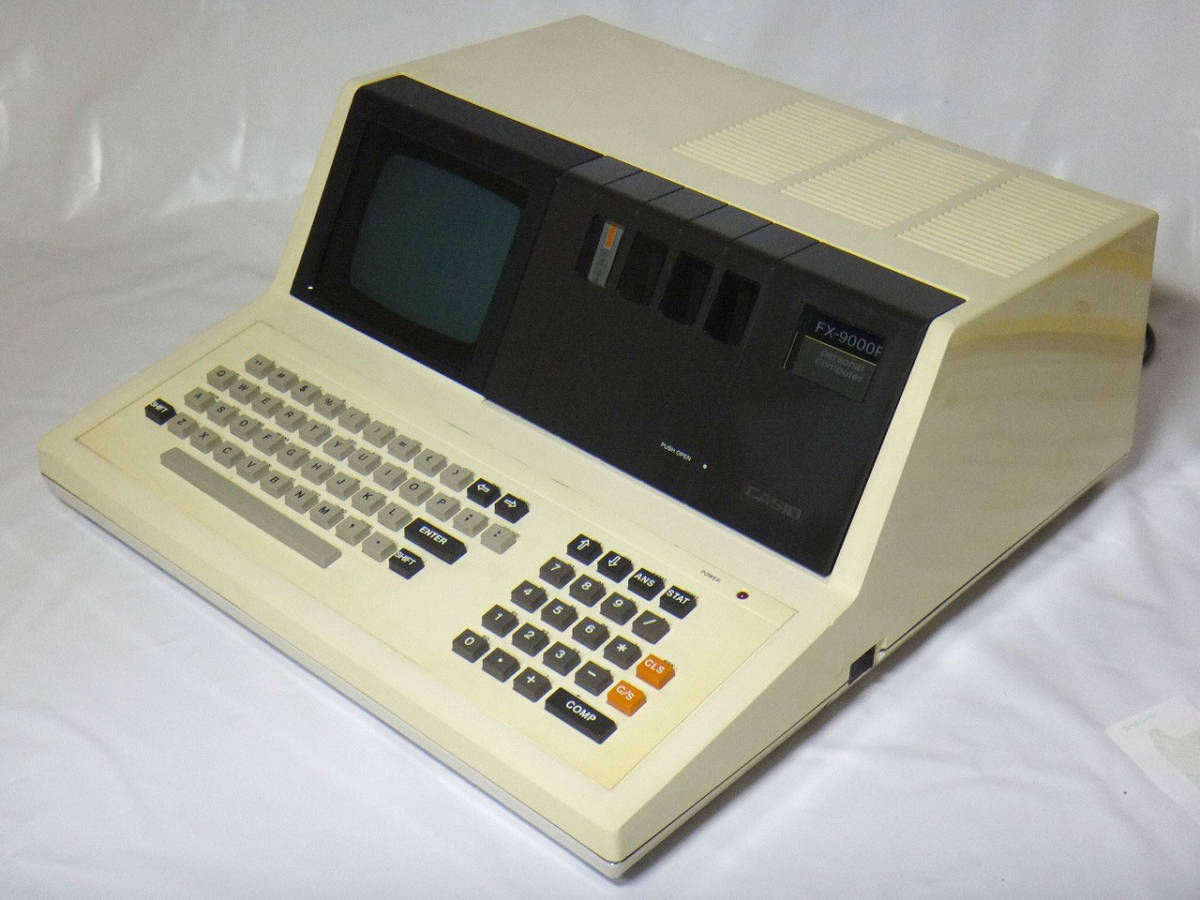 モニター一体型 レトロPC 名機 CASIO カシオ ＜FX-9000P＞ + RAM＜C-4K 
