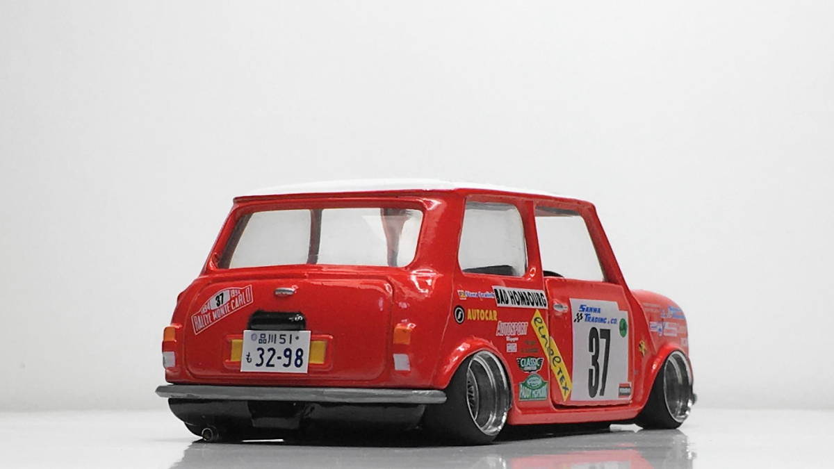 CORGIコーギー1/36改 MINI COOPERミニクーパー深リム ラリー仕様