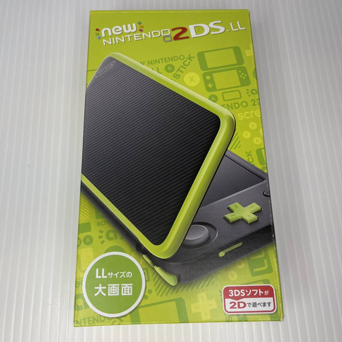 LL Newニンテンドー2DS | ブラック×ライム ライム×ブラック 本体 