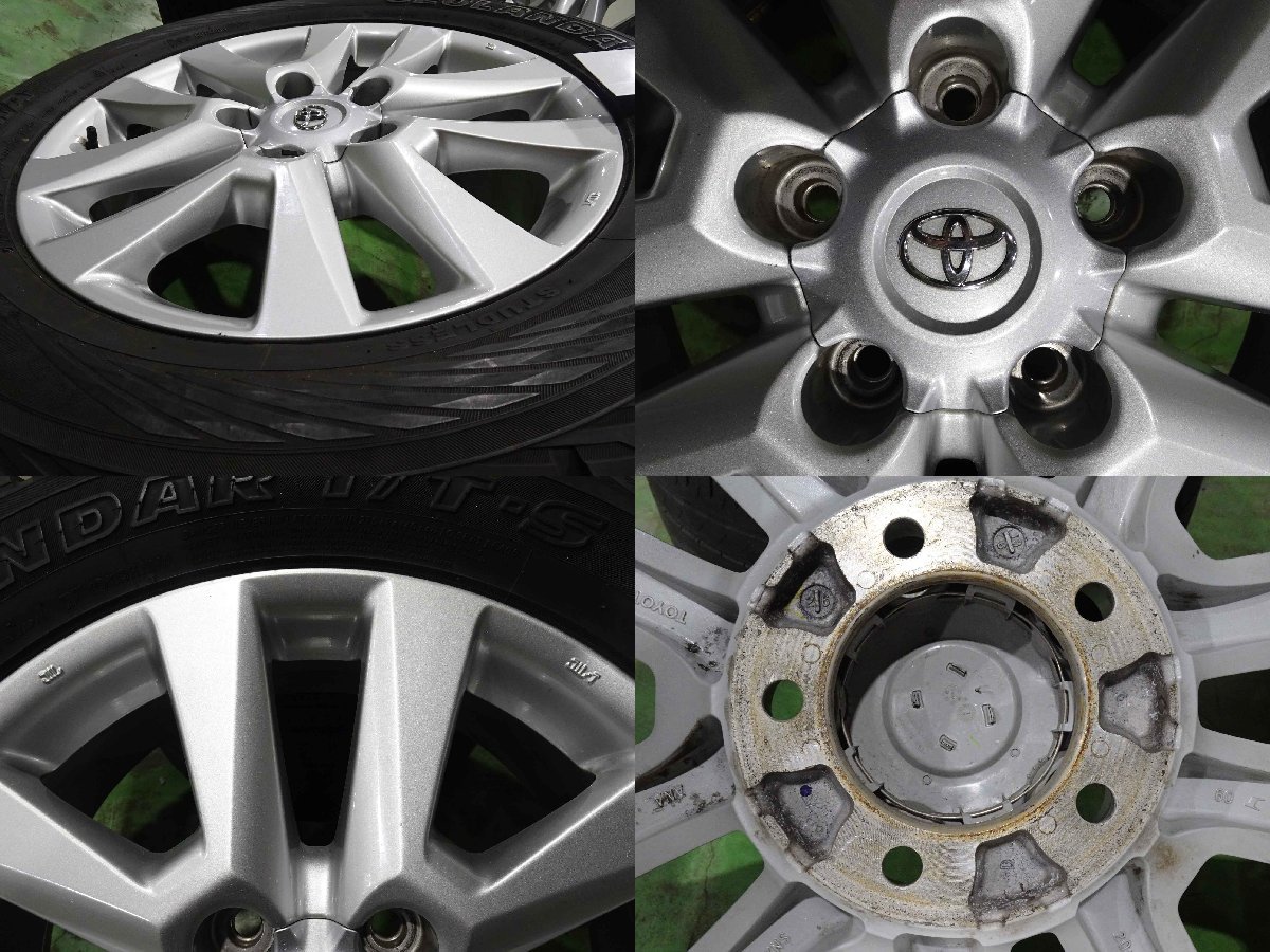 4本 トヨタ ランドクルーザー 200 純正 20インチ 8.5J +60 5H PCD 150 