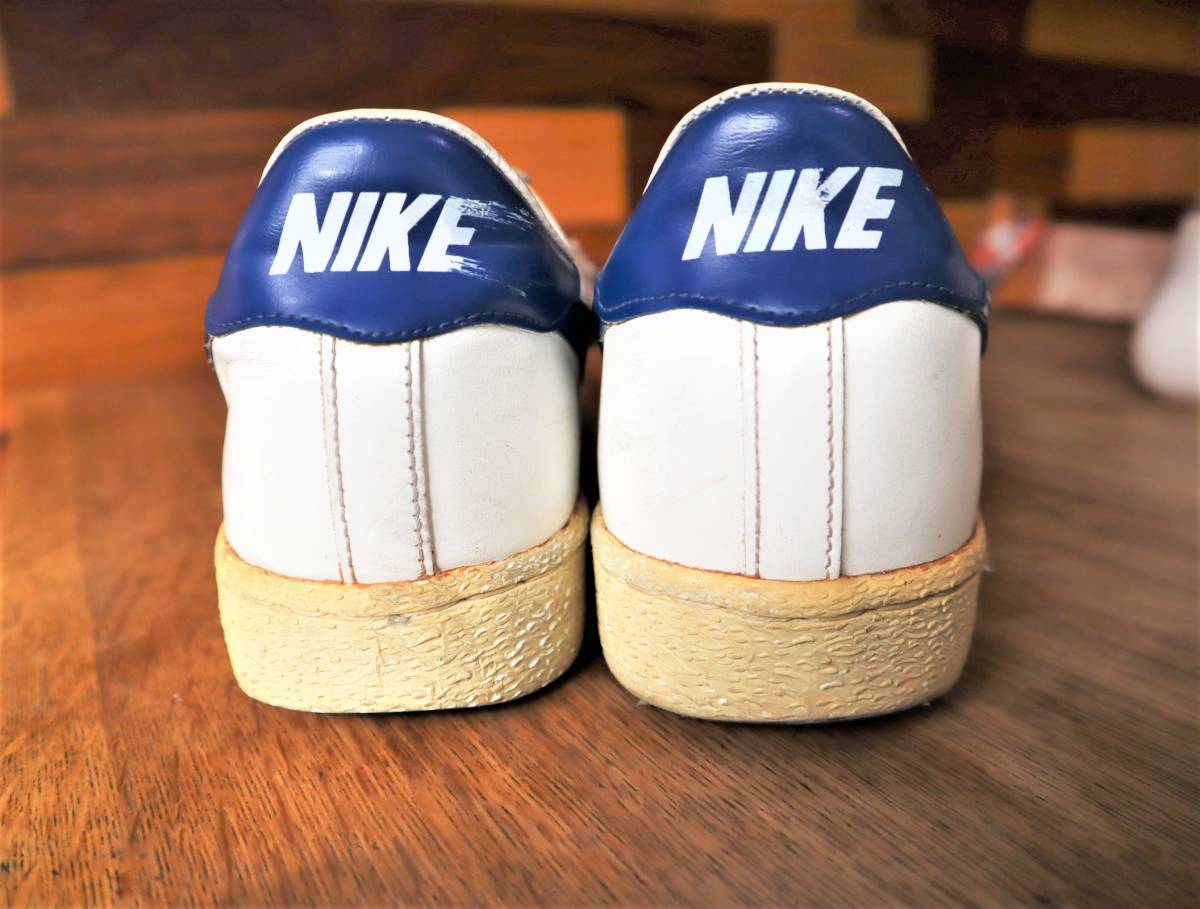 83年韓国製 NIKE ナイキ ビンテージ オリジナル レザーブルイン 