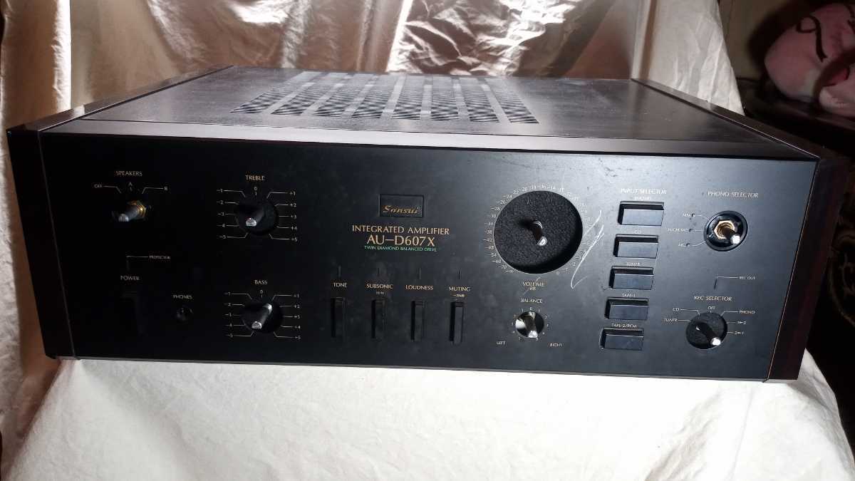 ヤフオク! SANSUI AU-D607X プリメインアンプ [ジャンク扱い