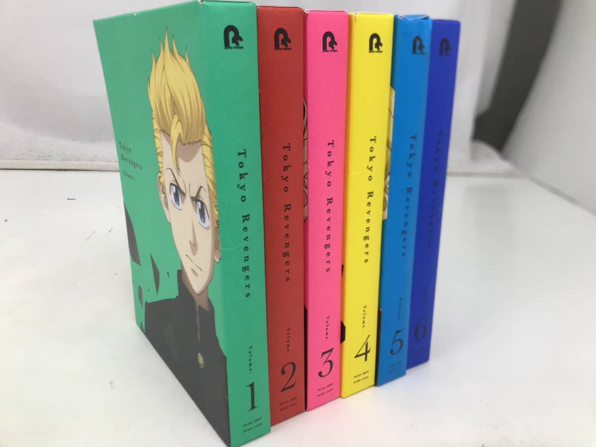0001】東京リベンジャーズ 第1~6巻 DVD 全巻 アニメ ブックレット欠品