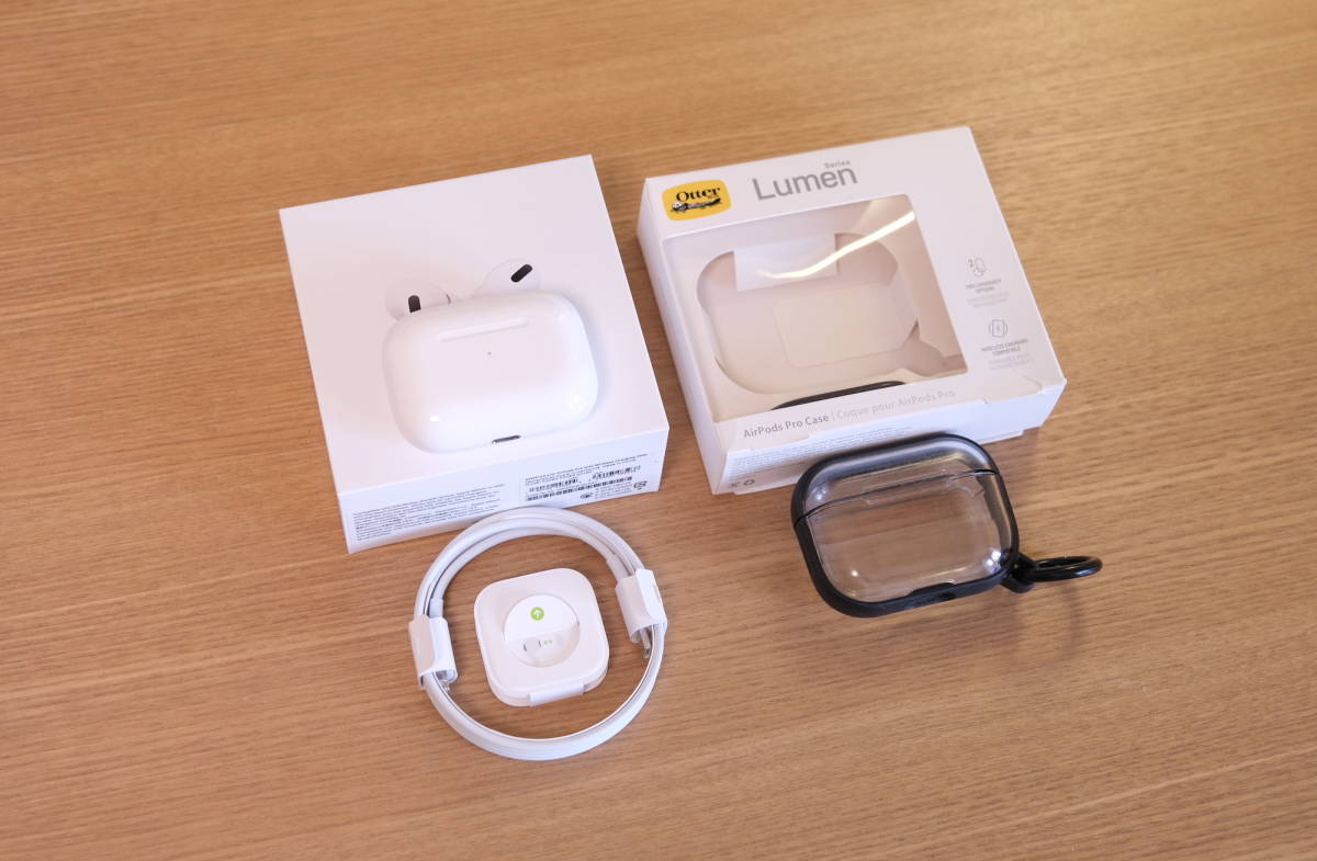  良品 アップル Apple_AirPods Pro 第1世代 ワイヤレス イヤフォン_ワイヤレス充電ケース付き 付属品完備/おまけ有(イヤフォン)｜売買されたオークション情報、yahooの商品情報をアーカイブ公開 - その他