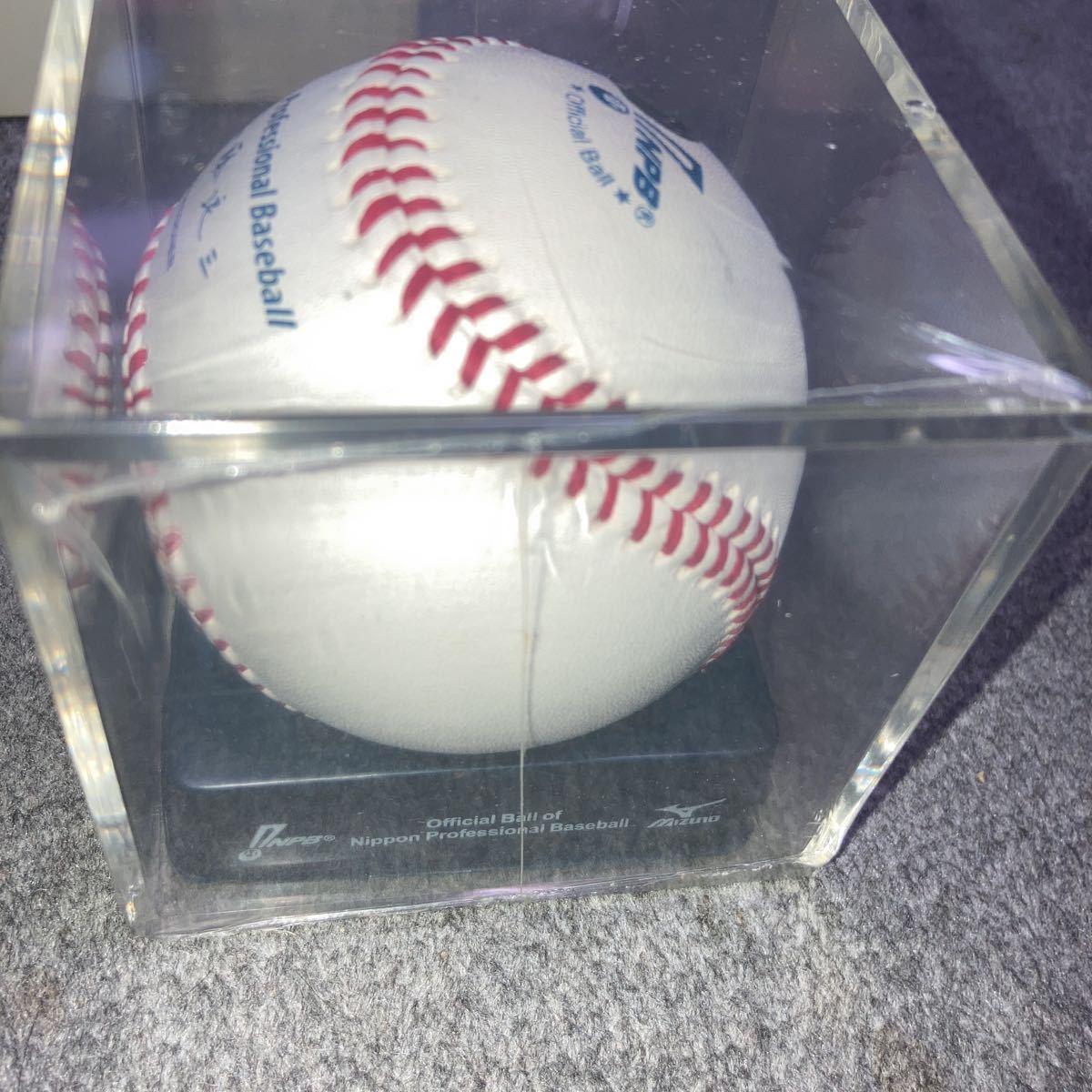 ミズノ公式 NPB12球団統一試合球オーセンティックボール 1個