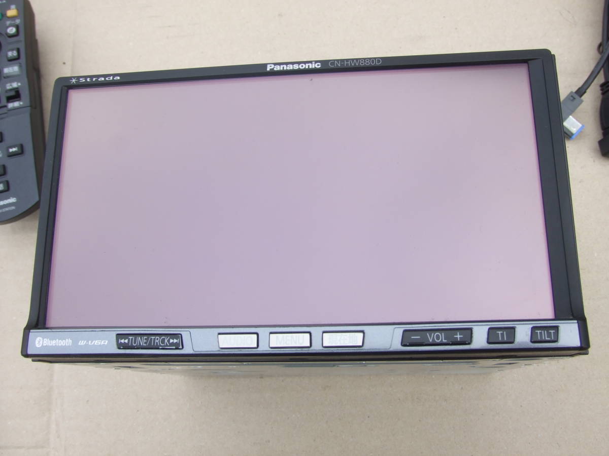 ☆ パナソニック ストラーダ 2DIN HDDナビ CN-HW880D ☆ Bluetooth 地