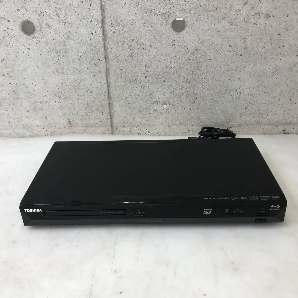 【新品，2025】 【送料無料】TOSHIBA 東芝 REGZA レグザ ブルーレイディスクプレイヤー SD-BDT1 I922-3