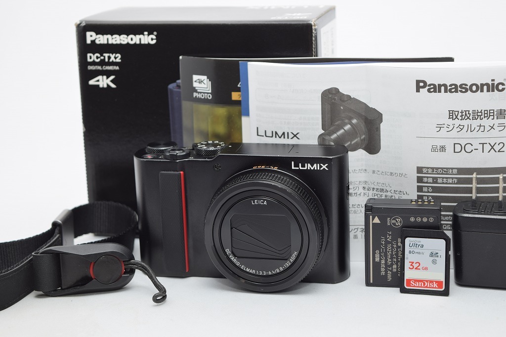 ☆Panasonic パナソニック DC-TX2 ブラック ☆PEAK DESIGN