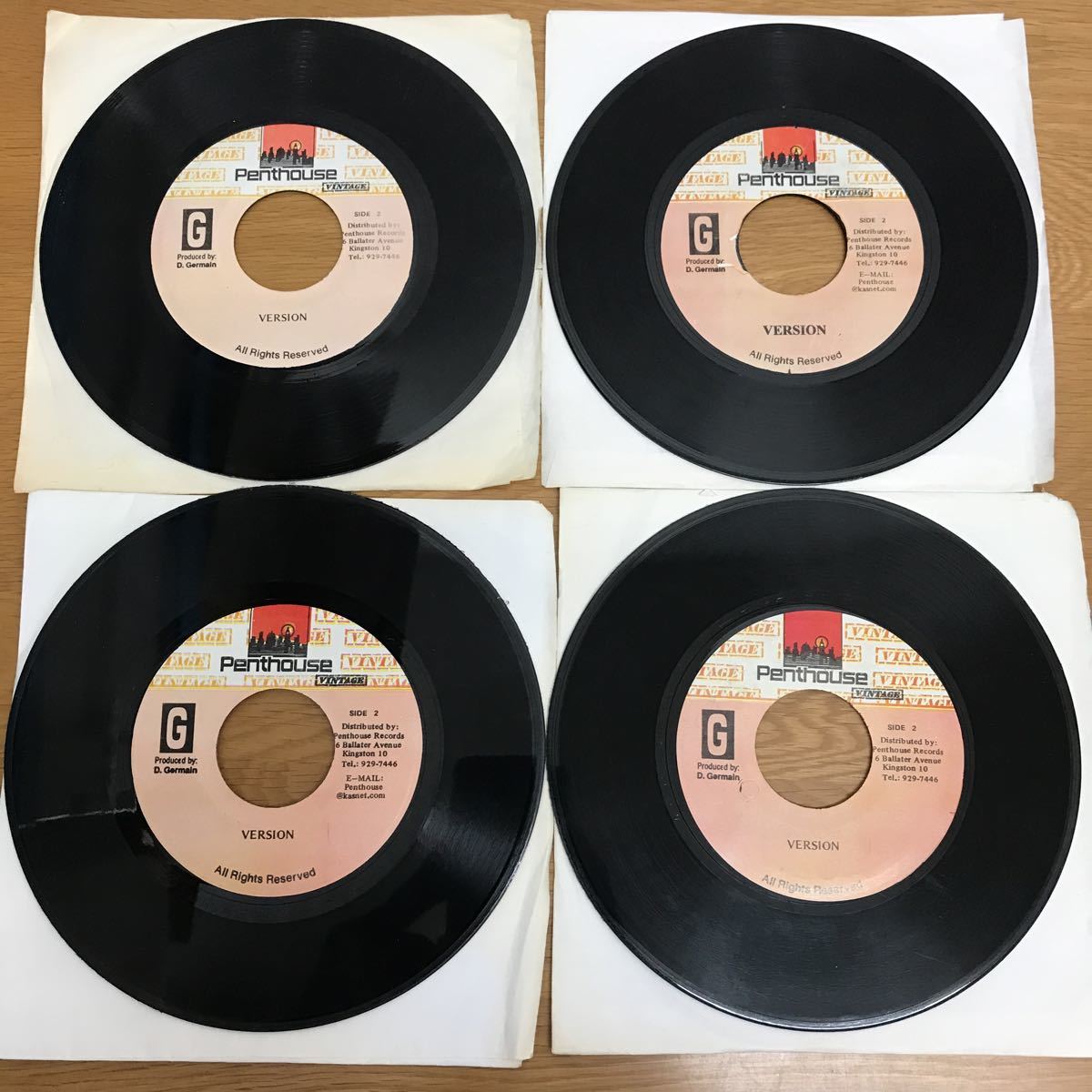 送料無料】レゲエ EPレコード Penthouse VINTAGE まとめて12枚セット