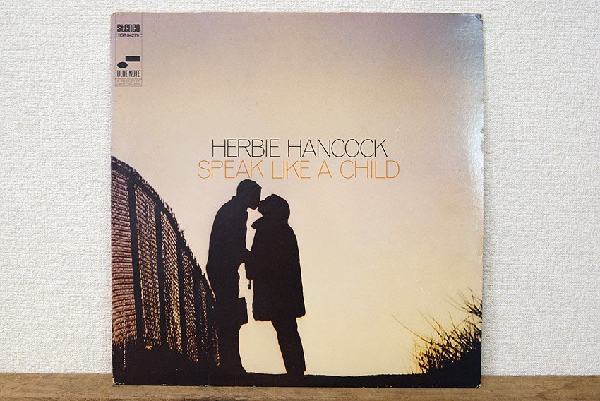 An interview with HERBIE HANCOCK レコード ⁄ Speak Like Child Note A Blue HERBIE | HANCOCK Herbie Hancock (LP