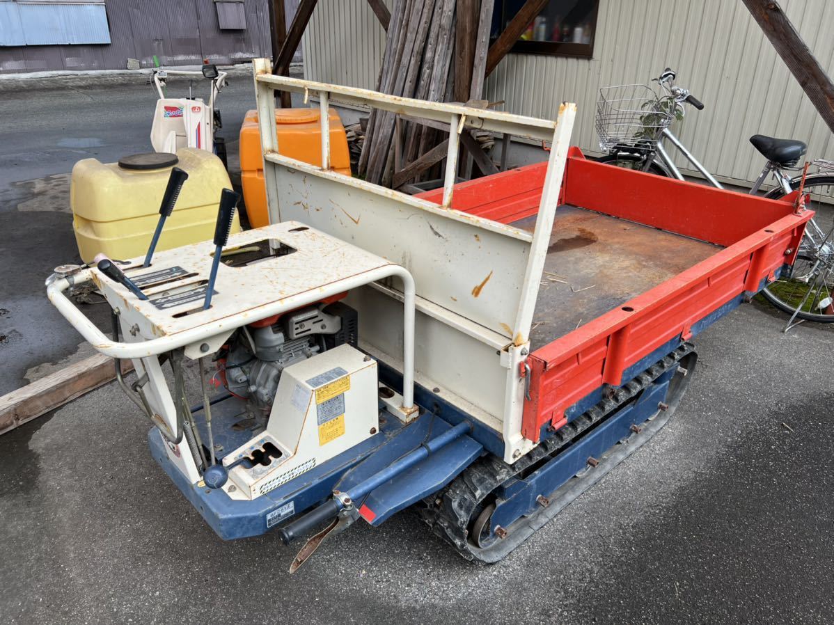 1円〜 岐阜発 現地引き取り限定 筑水キャニコム BFC613 運搬車 動き 