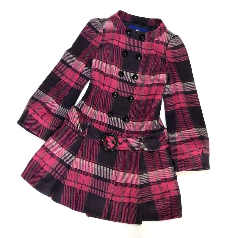 BURBERRY BLUE LABEL バーバリーブルーレーベル ウール ノバチェック