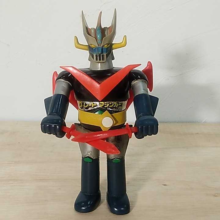 旧バンダイ グレートマジンガー スクランダー付き ソフビ 約24cm 当時 
