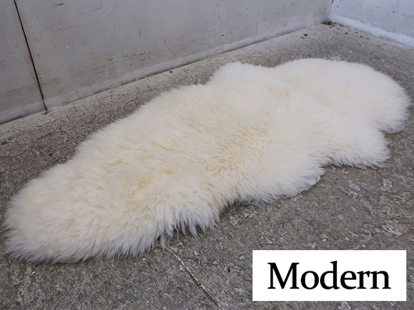 ムートン ラグ 暖かい レザークラフト・革販売のニシカワレザー ふわふわ ムートンラグ Prime-Over Mouton Leather Crack Sheep B-3 Merino あったか Blouson 1匹物