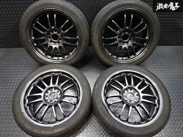 ○RAYS レイズ ボルクレーシング RE30 ECO 鍛造 FORGED 17インチ 7J + 
