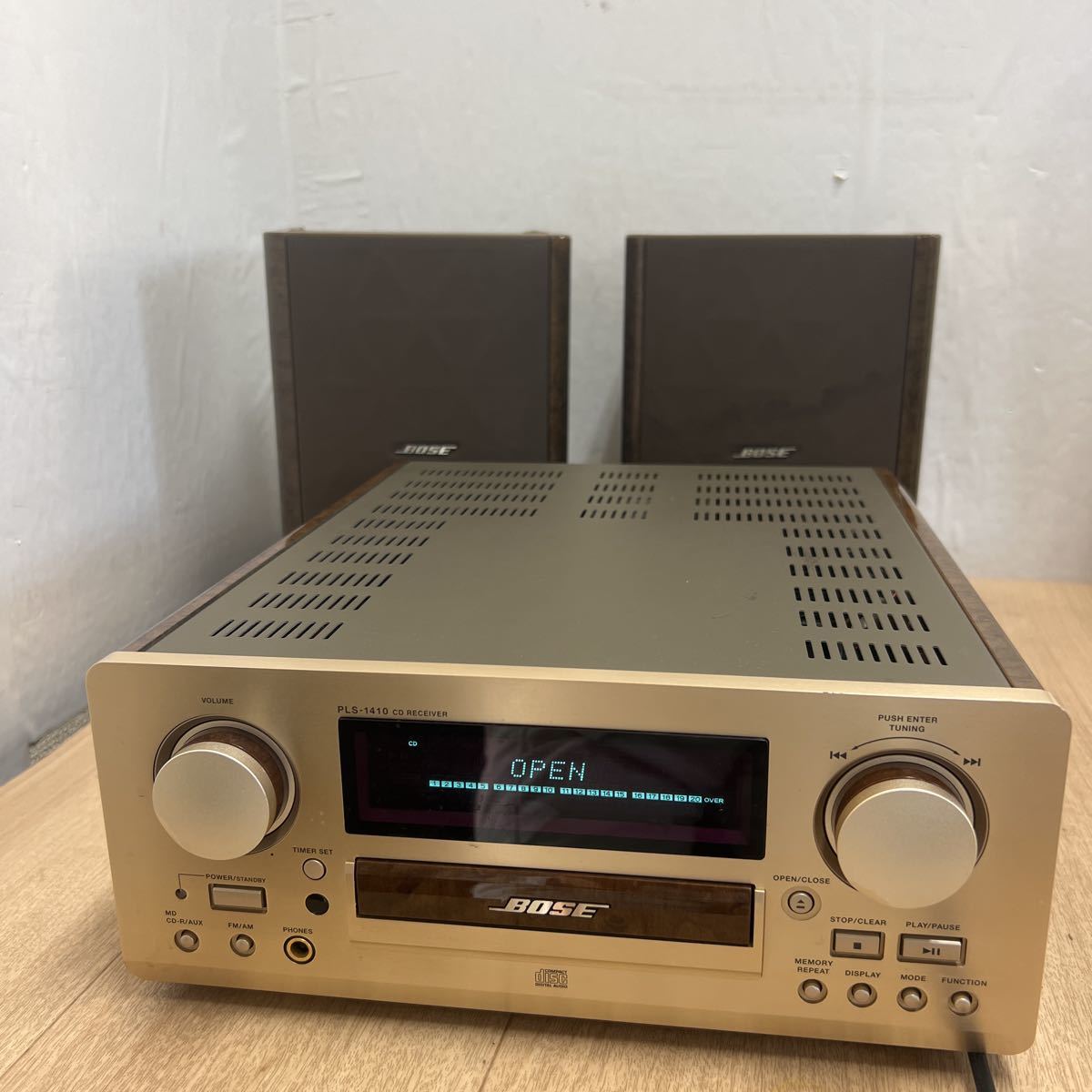 BOSE ボーズCDレシーバーPLS-1410音響機器オーディオ ジャンク/通電 BOSE ボーズ CDレシーバー PLS-1410 通電のみ確認 ジャンク 【公式通販】