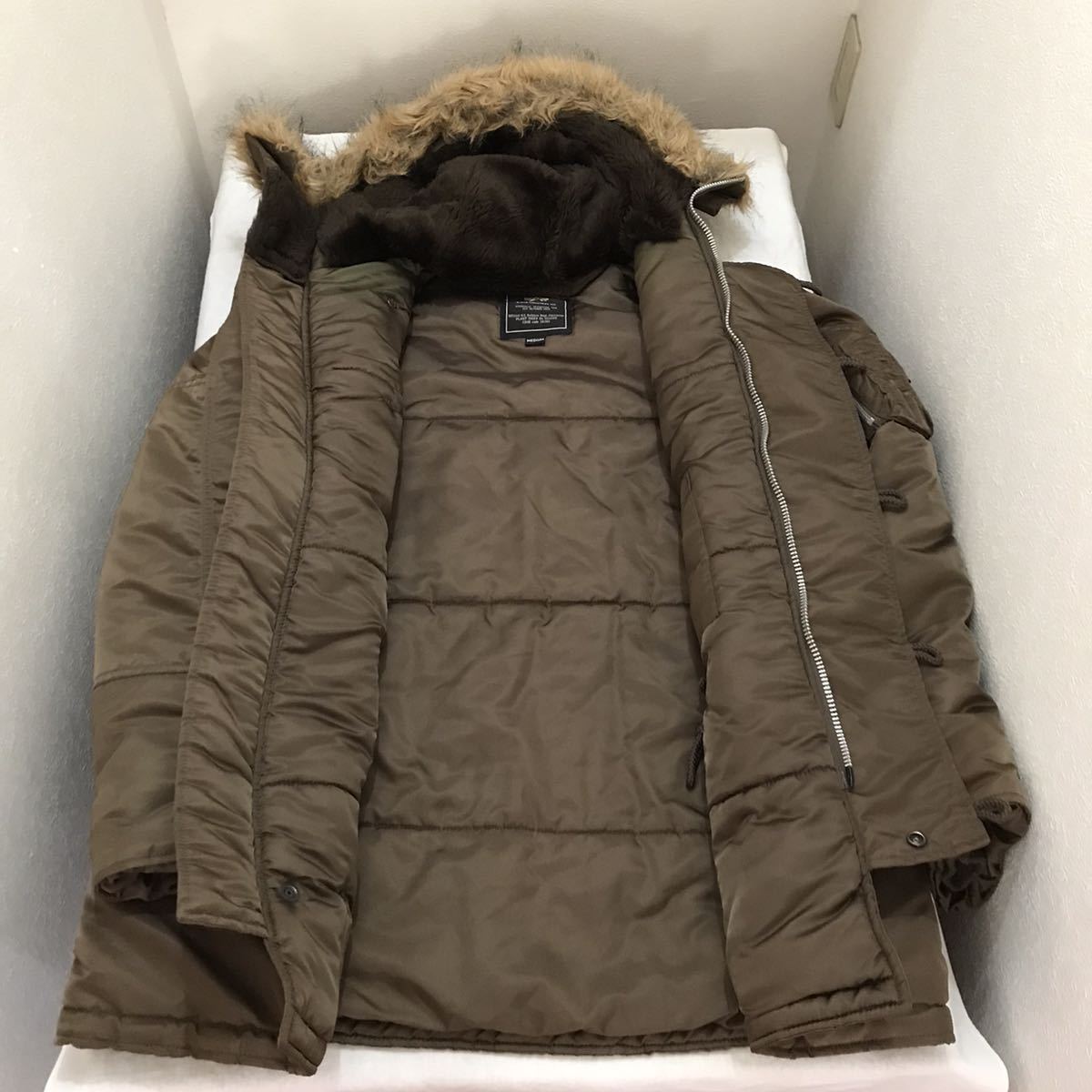 美品 alpha industries フライトジャケット アルファ インダストリーズ 