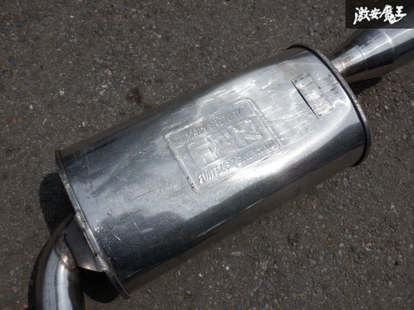触媒 円筒形 フランジ付き FGK フジツボ JZS161 16 アリスト 2JZ-GTE ターボ ステンレス マフラー