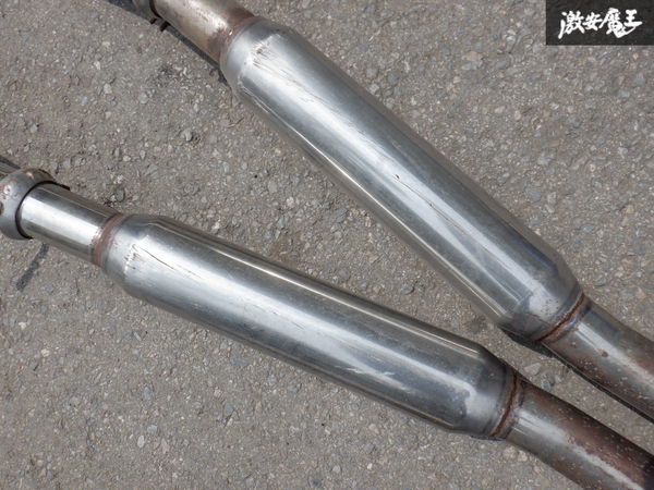 触媒 円筒形 フランジ付き FGK フジツボ JZS161 16 アリスト 2JZ-GTE ターボ ステンレス マフラー